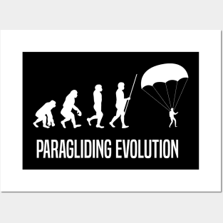 Paragliding Evolution Posters and Art